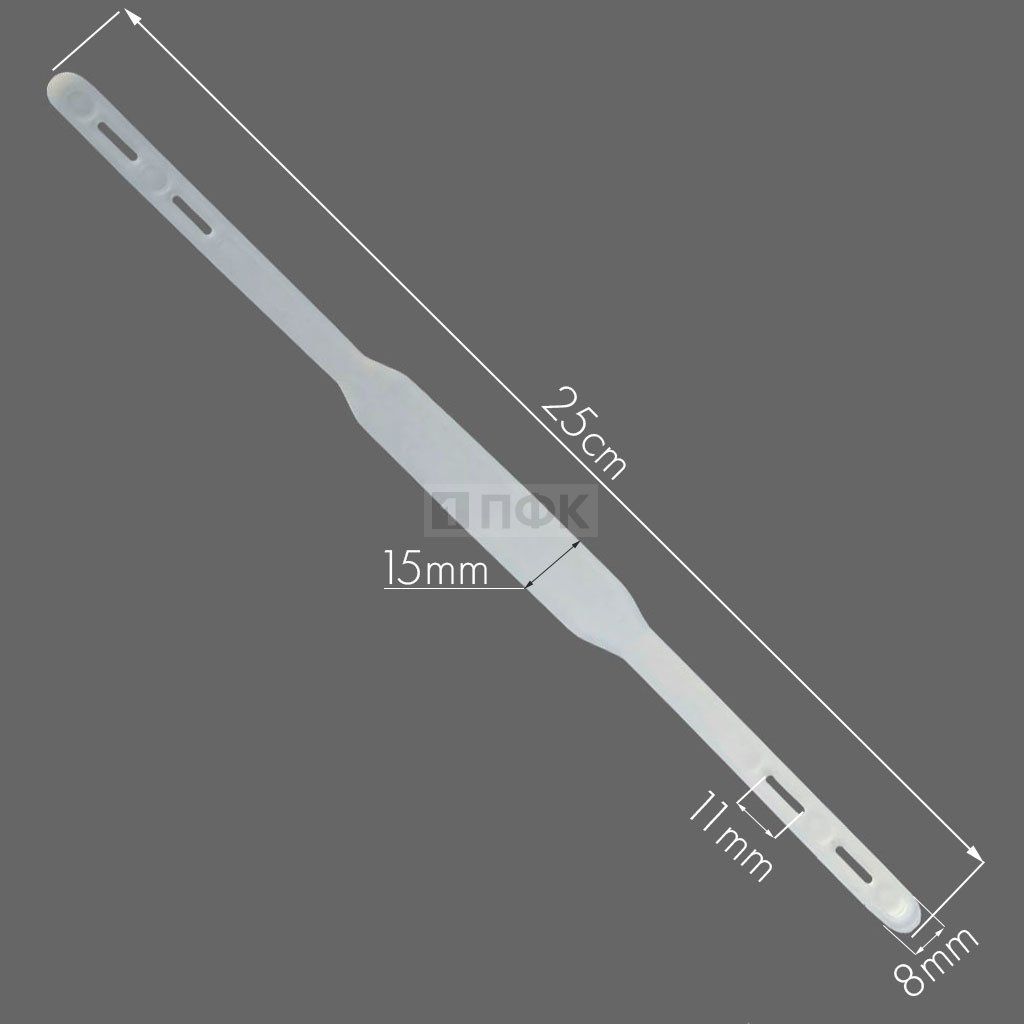 Штрипки цв прозрачный (уп 500шт) Китай — ПФКР Штрипки цв прозрачный (уп 500шт) Китай