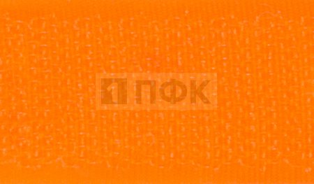 Лента контактная пришивная (липучка/велькро) 50мм цв 140 неон-оранж (рул 25м/кор 250м)