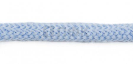 Шнур для одежды 4 мм б/н (Арт.36) цв голубой №04 (уп 200м/1000м)