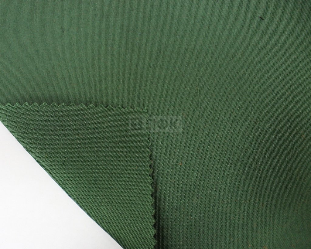 Ткань Грета 200гр/м2 20хб/80пэ цв зеленый (рул 70м)