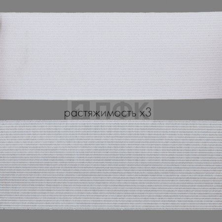 Резинка вязанная 60мм 18 гр/м цв белый (рул 40м/уп 200м) Резинка вязанная 60мм 18 гр/м цв белый (рул 40м/уп 200м)