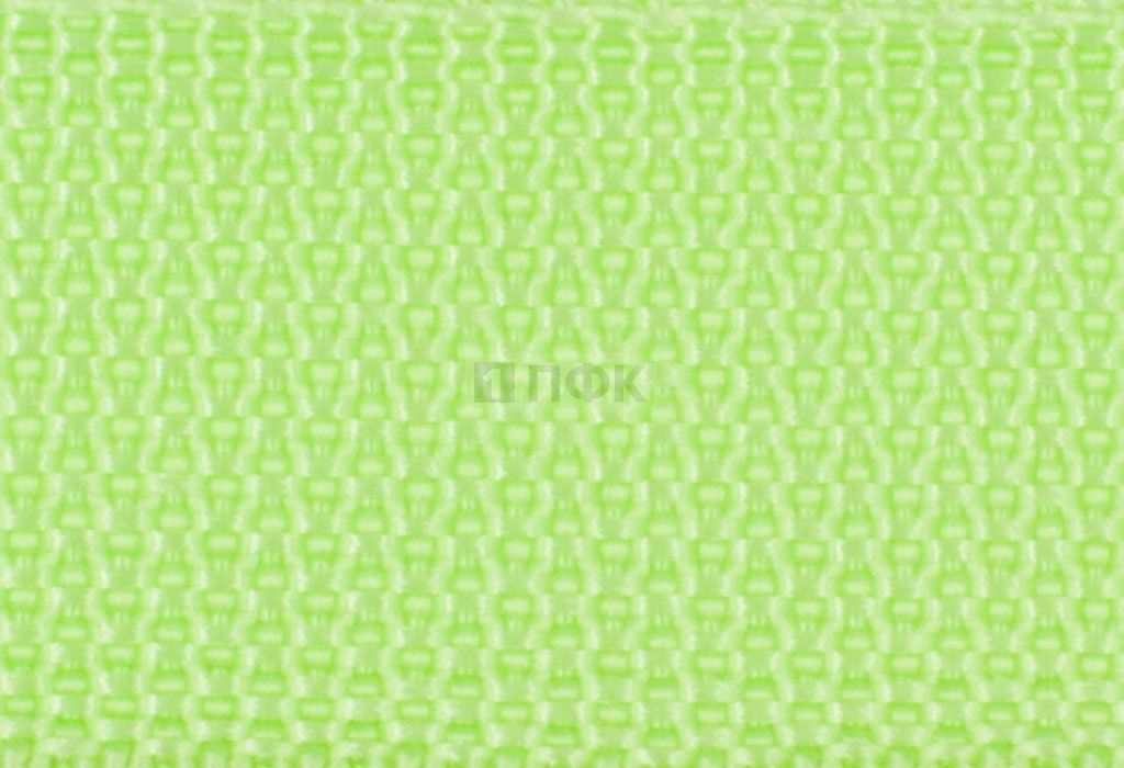 Стропа текстильная (лента ременная) 25мм 8 гр/м цв 315 салатовый (рул 50м/уп 3000м)