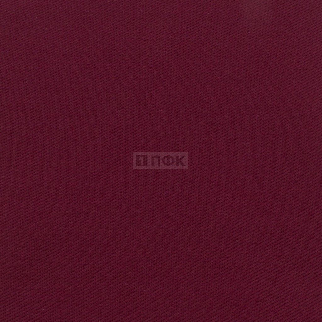 Ткань Твил 210гр/м2 20хб/80пэ шир 150 цв бордо (рул 70м)
