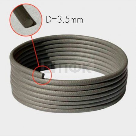 Магнитный крепеж для одежды ЖИЛКА ДВОЙНАЯ 1м D=3,5мм (100 пар) мягкая