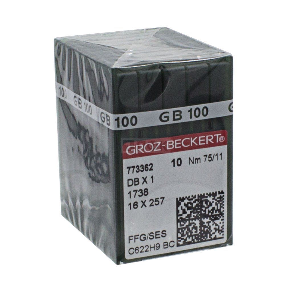 Иглы Groz Beckert DBx1 75/11 (уп 100шт)