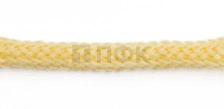 Шнур для одежды 4 мм б/н (Арт.36) цв желтый №26 (уп 200м/1000м)