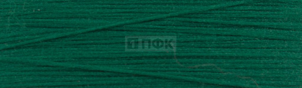 Лента репсовая (тесьма вешалочная) 15мм цв зеленый тем (уп 50м/1500м)