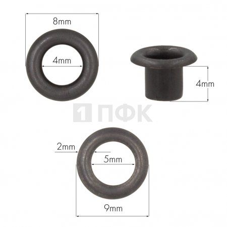 люверсы №2 4мм сталь эконом цв оксид (уп 5000/200000шт) люверсы №2 4мм сталь эконом цв оксид (уп 5000/200000шт)