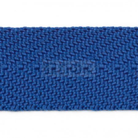 Стропа текстильная (лента ременная) 40мм 13 гр/м цв 410 синий (рул 50м/уп 3000м)