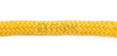 Шнур для одежды 4 мм б/н (Арт.36) цв желтый №09 (уп 200м/1000м)