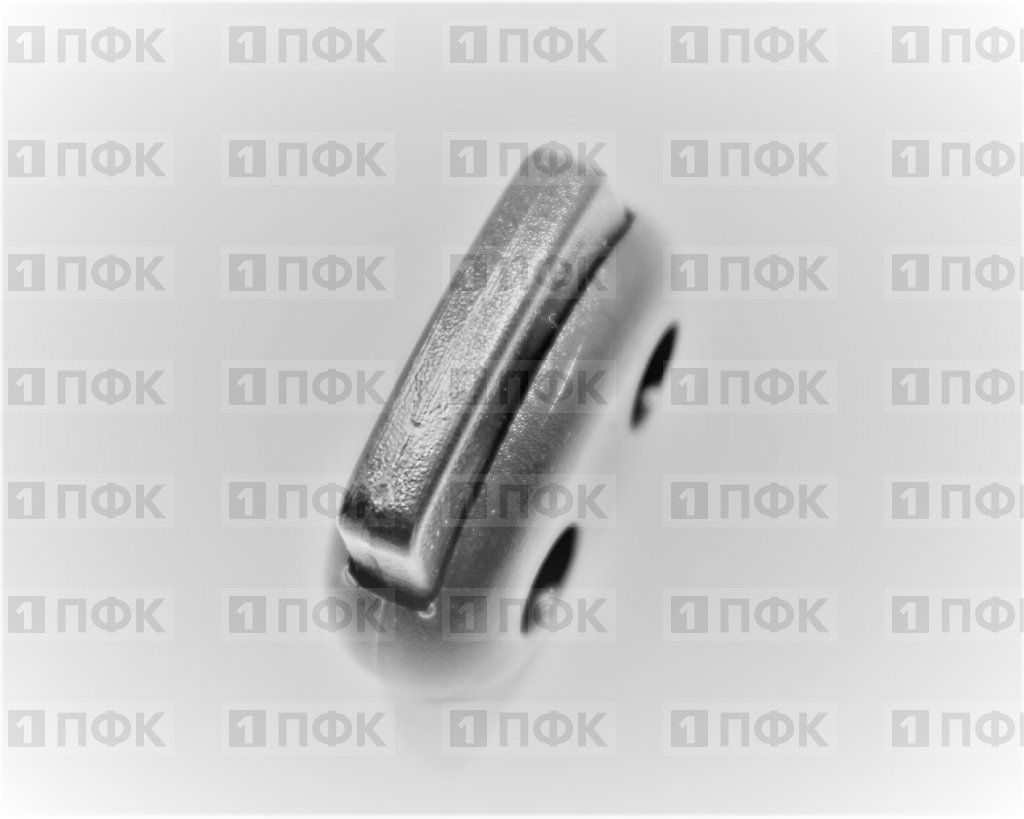Фиксатор для шнура 101-Б ПА цв серебро (уп 1000шт)