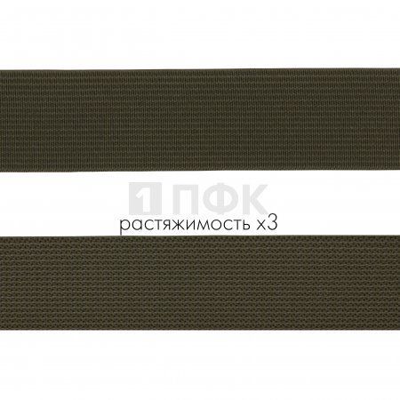 Резинка тканая 25мм 16 гр/м цв хаки (уп 40м/480м) РБ Резинка тканая 25мм 16 гр/м цв хаки (уп 40м/480м) РБ