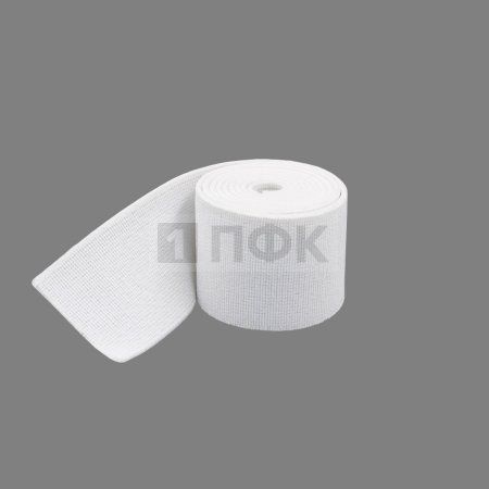 Башмачная резинка 100мм цв белый (уп 25м/125м) Башмачная резинка 100мм цв белый (уп 25м/125м)