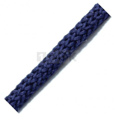 Шнур для одежды 10мм 100% П/Э цв синий тем (уп 100м/1000м)