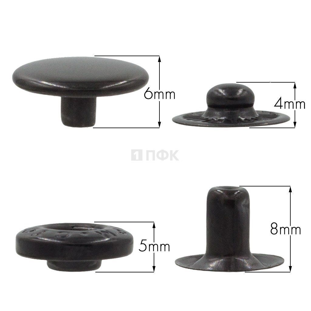 Кнопка для одежды 15мм Альфа нерж цв оксид (уп 720шт) STORM — ПФКР Кнопка для одежды 15мм Альфа нерж цв оксид (уп 720шт) STORM