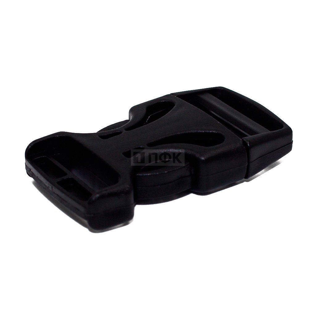 Фастекс Ф-20/3 (защелка-трезубец) ПП 20мм цв черный (уп 1000шт) — ПФКР Фастекс Ф-20/3 (защелка-трезубец) ПП 20мм цв черный (уп 1000шт)