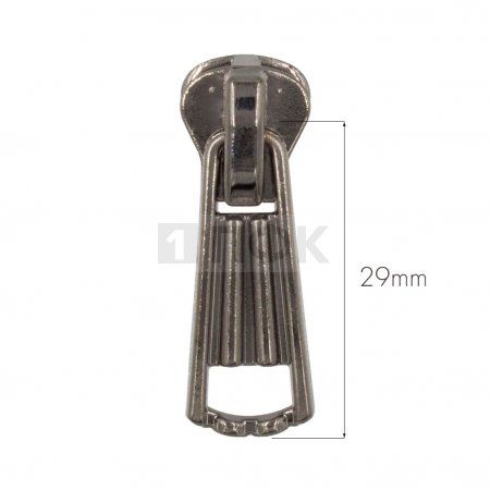 Бегунок трактор тип 5 автомат арт.C6 цв никель черн (уп 500шт/5000шт)