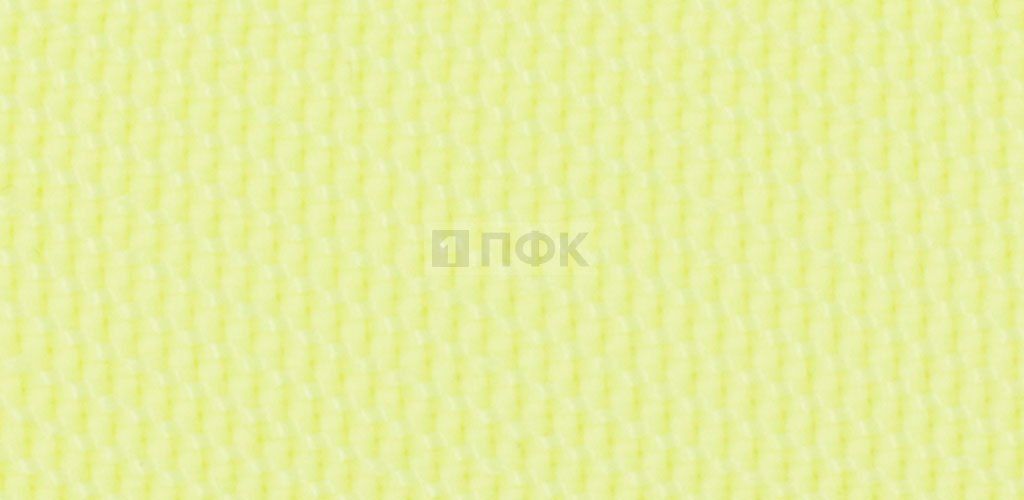 Стропа текстильная (лента ременная) 15мм 8 гр/м цв 105 лимон (рул 50м/уп 3000м)