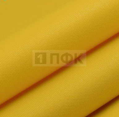 Ткань Oxford 600D PU1000 220гр/м2 шир 150см цв 111 желтый (рул 100м)
