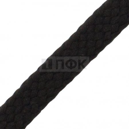 Шнур для одежды 10мм 100% П/ЭФ цв черный (уп 500/1000м)
