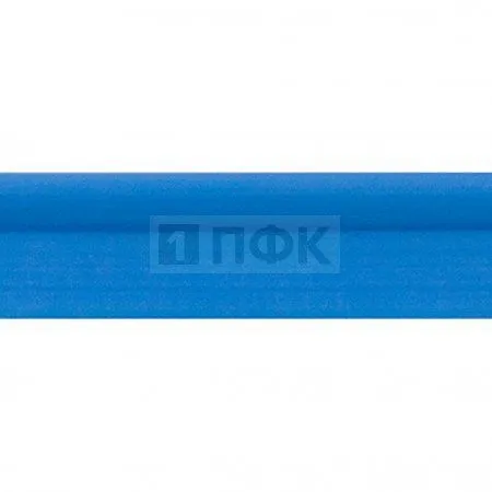 Пластиковый кант Кедер раздвоенный первичное сырье 3,5мм/6мм цв голубой (уп 250м/1000м)