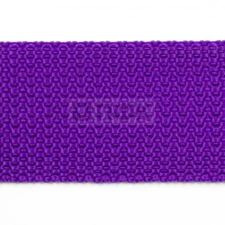 Стропа текстильная (лента ременная) 25мм 8 гр/м цв 700 фиолетовый (рул 50м/уп 3000м)