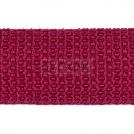 Стропа текстильная (лента ременная) 10мм 2,7 гр/м цв 200 красный (рул 50м/уп 3000м)