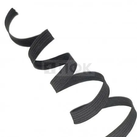 Резинка вязанная облегченная 10мм цв черный (уп 2000м) коробка Резинка вязанная облегченная 10мм цв черный (уп 2000м) коробка