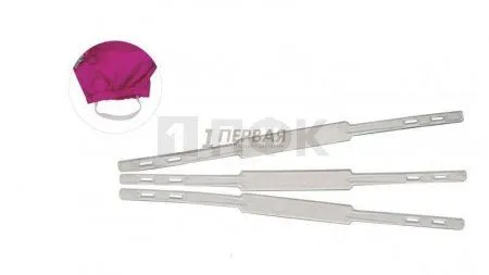 Штрипки цв прозрачный (уп 500шт) Россия Штрипки цв прозрачный (уп 500шт) Россия