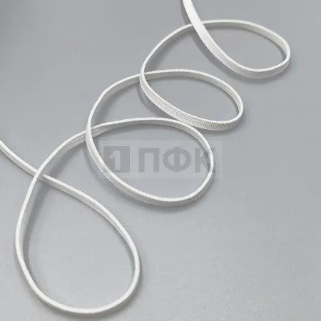 Резинка вязанная облегченная 04мм цв белый (уп 3000м) коробка Резинка вязанная облегченная 04мм цв белый (уп 3000м) коробка