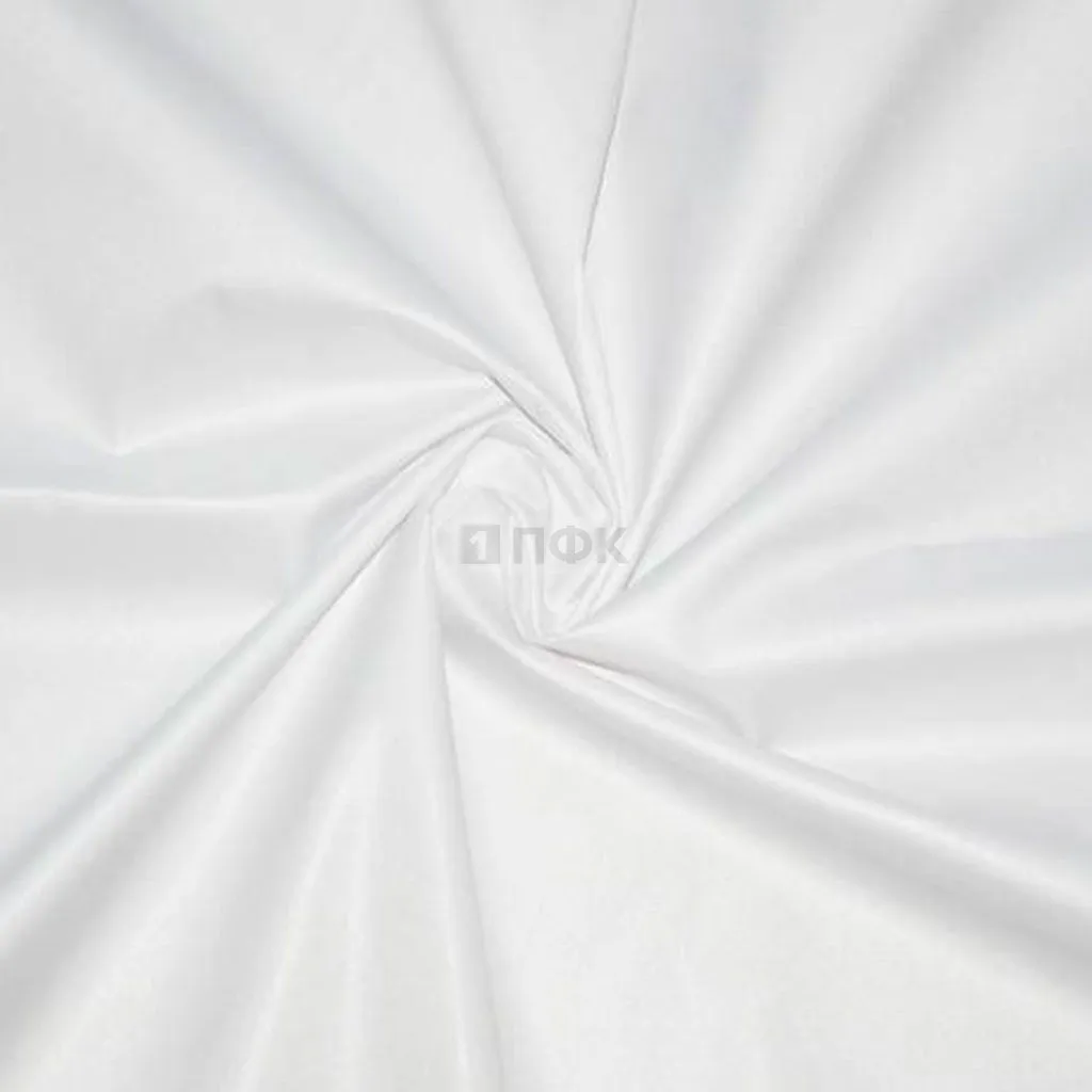 Ткань Дюспо 240Т PU milky 80гр/м2 шир 150см цв 301 белый (рул 100м) — ПФКР Ткань Дюспо 240Т PU milky 80гр/м2 шир 150см цв 301 белый (рул 100м)