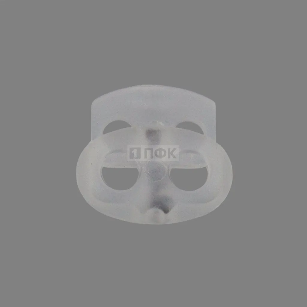 Фиксатор для шнура 103-М(27002-СМ) ПП цв прозрачный (уп 1000шт)