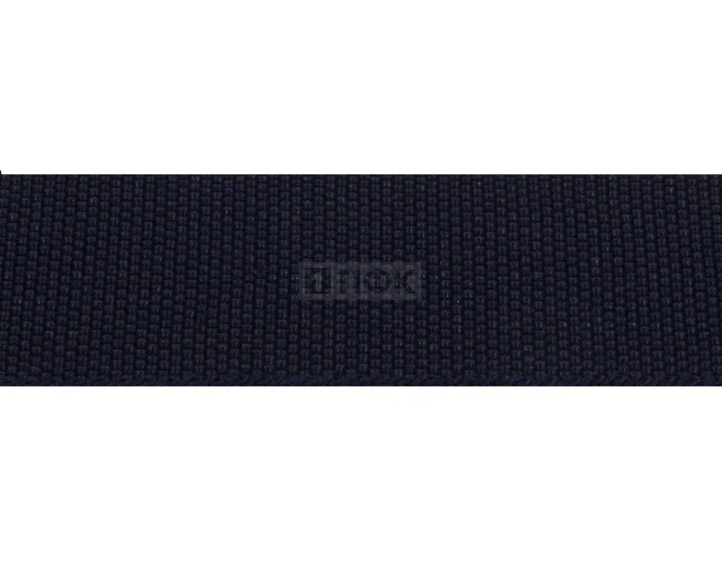 Стропа текстильная (лента ременная) окантовочная 22мм 6,4гр/м цв 1 синий тем (рул 91,44м/уп 1828м)